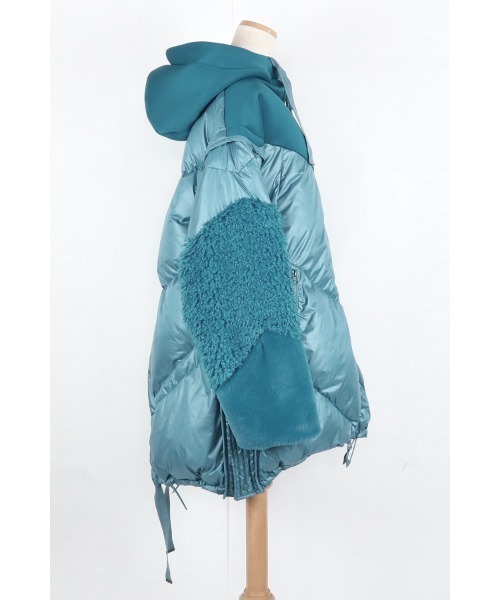 AULA AILA（アウラアイラ）の「2WAYフーデッドダウンコート（ダウン