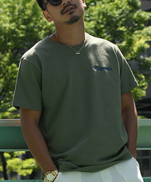 ワンポイントロゴフレームエンブロイダリーtシャツ Tシャツ カットソー Re Room リルーム のファッション通販 Zozotown