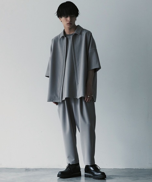 ATTACHMENT　アタッチメント PLEATS TAPERD PANTS ATTACHMENT（アタッチメント）の「STUDIOUS別注 PLEATS TAPERD