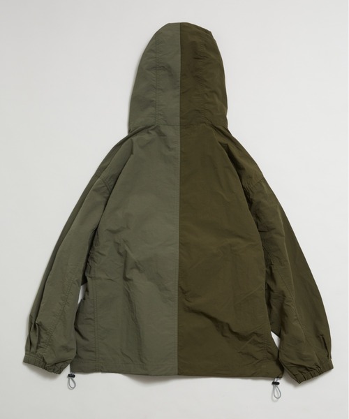 AlexanderLeeChang(アレキサンダーリーチャン)の「AlexanderLeeChang/アレキサンダーリーチャン 5050 ANORAK アノラック AC032105(ブルゾン・メンズ・カーキ/ネイビー/ピンク・2/3)」の4枚目の写真