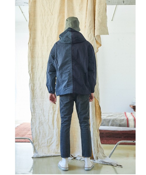 AlexanderLeeChang(アレキサンダーリーチャン)の「AlexanderLeeChang/アレキサンダーリーチャン 5050 ANORAK アノラック AC032105(ブルゾン・メンズ・カーキ/ネイビー/ピンク・2/3)」の11枚目の写真