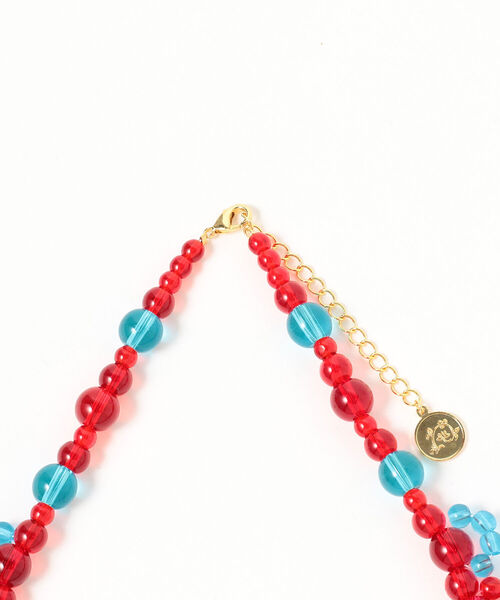 Ray BEAMS（レイビームス）の「LOTUS PINK / Glass Jewel ネックレス（ネックレス・レディース・その他/その他1・ONE SIZE）」の6枚目の写真