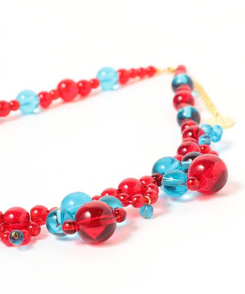 Ray BEAMS（レイビームス）の「LOTUS PINK / Glass Jewel ネックレス（ネックレス・レディース・その他/その他1・ONE SIZE）」の7枚目の写真