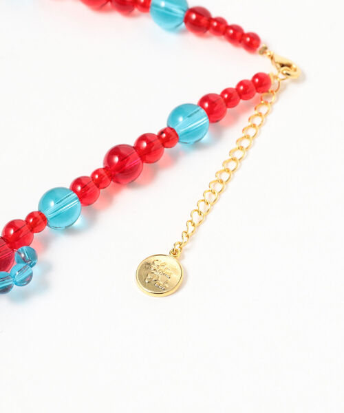 Ray BEAMS（レイビームス）の「LOTUS PINK / Glass Jewel ネックレス（ネックレス・レディース・その他/その他1・ONE SIZE）」の8枚目の写真