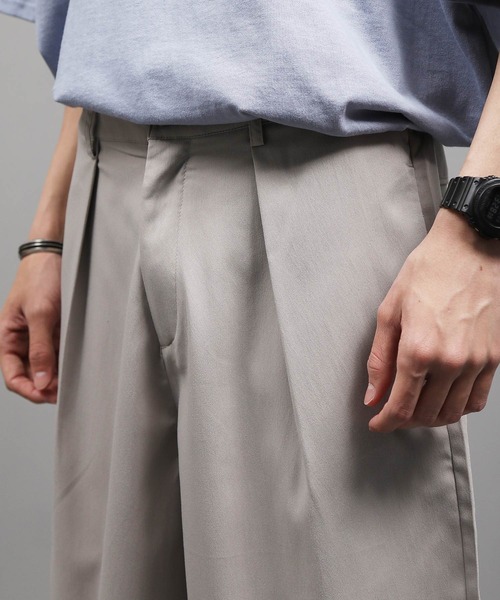 Air Tokyo（エアートウキョー）の「【ファッションインフルエンサーMASAKI × AIR TOKYO 限定コラボ】ジョガーバルーンパンツ（その他パンツ・メンズ・ブラック/グレイッシュベージュ・LARGE/MEDIUM）」の12枚目の写真