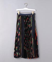 ＜sacai（サカイ）＞ARCHIVEプリント マキシ スカート ■■■