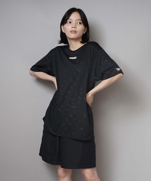 Reebok(リーボック)の「【Reebok / リーボック】レディース半袖Tシャツ(Tシャツ/カットソー・レディース・ホワイト/ブラック・MEDIUM/LARGE/X-LARGE)」の8枚目の写真