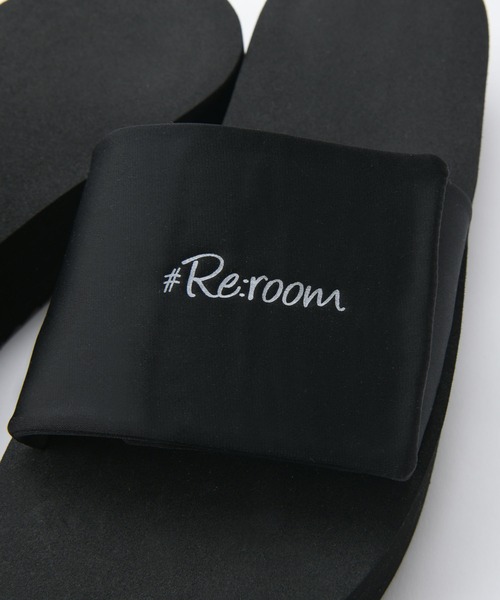 #Re:room(リルーム)の「ロゴプラットフォームシャワーサンダル(サンダル・メンズ・ホワイト/ブラック・26.5/27.5)」の14枚目の写真