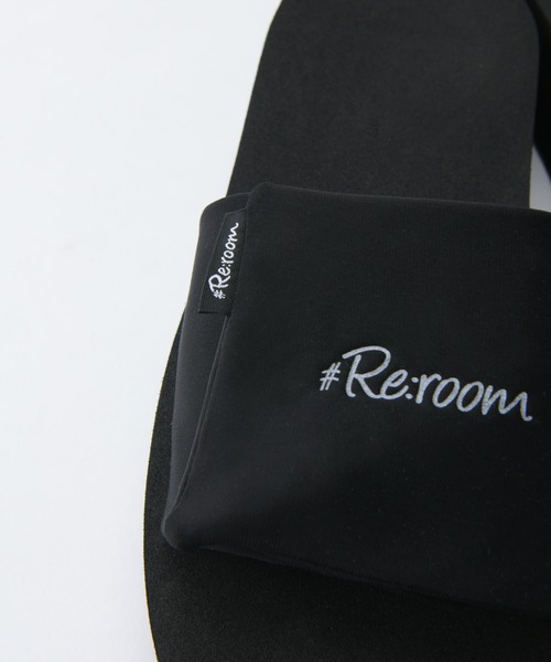 #Re:room(リルーム)の「ロゴプラットフォームシャワーサンダル(サンダル・メンズ・ホワイト/ブラック・26.5/27.5)」の15枚目の写真