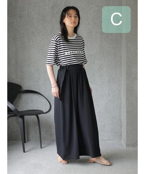 AMERICAN HOLIC（アメリカンホリック）の「モノトーンイロイロカットプルオーバー（Tシャツ/カットソー・レディース・オフホワイト/ブラック/その他7/B/C/A・M/L）」の17枚目の写真