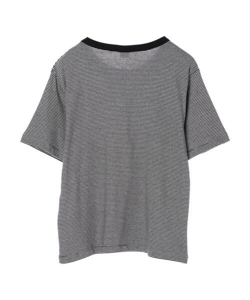 AMERICAN HOLIC（アメリカンホリック）の「モノトーンイロイロカットプルオーバー（Tシャツ/カットソー・レディース・オフホワイト/ブラック/その他7/B/C/A・M/L）」の15枚目の写真