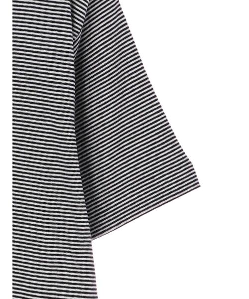 AMERICAN HOLIC（アメリカンホリック）の「モノトーンイロイロカットプルオーバー（Tシャツ/カットソー・レディース・オフホワイト/ブラック/その他7/B/C/A・M/L）」の13枚目の写真