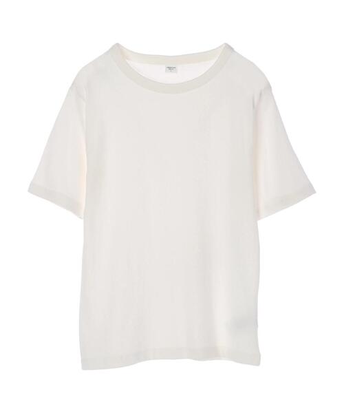 AMERICAN HOLIC（アメリカンホリック）の「モノトーンイロイロカットプルオーバー（Tシャツ/カットソー・レディース・オフホワイト/ブラック/その他7/B/C/A・M/L）」の11枚目の写真