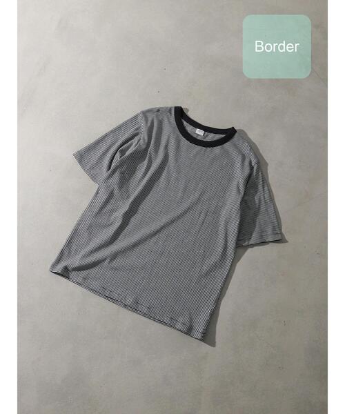 AMERICAN HOLIC（アメリカンホリック）の「モノトーンイロイロカットプルオーバー（Tシャツ/カットソー・レディース・オフホワイト/ブラック/その他7/B/C/A・M/L）」の3枚目の写真