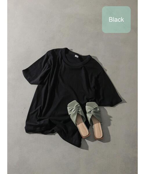 AMERICAN HOLIC（アメリカンホリック）の「モノトーンイロイロカットプルオーバー（Tシャツ/カットソー・レディース・オフホワイト/ブラック/その他7/B/C/A・M/L）」の2枚目の写真