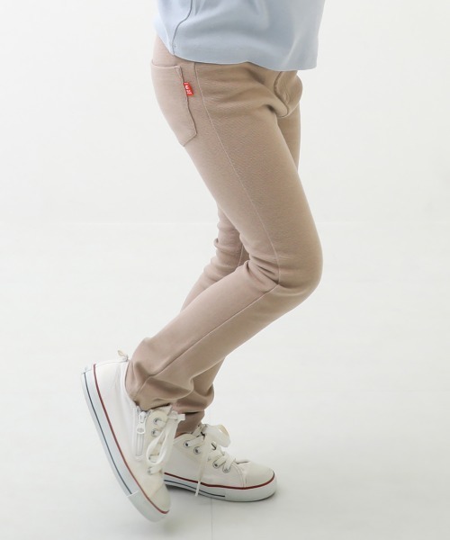 devirock(デビロック)の「ウルトラストレッチパンツ(しっかり編み)(その他パンツ・キッズ・ブラック/ダークグリーン/ネイビー/カーキ/ダークオリーブ/ブルー/ダークパープル/モカ/ラベンダー/ブラウン系その他/ブルー系その他/パープル系その他/キャメル/イエロー系その他/ヘザーチャコール/スモークピンク/ライトベージュ/ブルー系その他2/ブルー系その他3/パープル系その他2・120cm/100cm/110cm/90cm/80cm/160cm/150cm/140cm/130cm)」の5枚目の写真