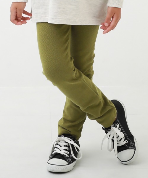 devirock(デビロック)の「ウルトラストレッチパンツ(しっかり編み)(その他パンツ・キッズ・ブラック/ダークグリーン/ネイビー/カーキ/ダークオリーブ/ブルー/ダークパープル/モカ/ラベンダー/ブラウン系その他/ブルー系その他/パープル系その他/キャメル/イエロー系その他/ヘザーチャコール/スモークピンク/ライトベージュ/ブルー系その他2/ブルー系その他3/パープル系その他2・120cm/100cm/110cm/90cm/80cm/160cm/150cm/140cm/130cm)」の9枚目の写真