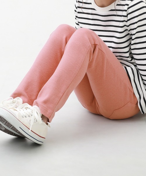 devirock(デビロック)の「ウルトラストレッチパンツ(しっかり編み)(その他パンツ・キッズ・ブラック/ダークグリーン/ネイビー/カーキ/ダークオリーブ/ブルー/ダークパープル/モカ/ラベンダー/ブラウン系その他/ブルー系その他/パープル系その他/キャメル/イエロー系その他/ヘザーチャコール/スモークピンク/ライトベージュ/ブルー系その他2/ブルー系その他3/パープル系その他2・120cm/100cm/110cm/90cm/80cm/160cm/150cm/140cm/130cm)」の20枚目の写真