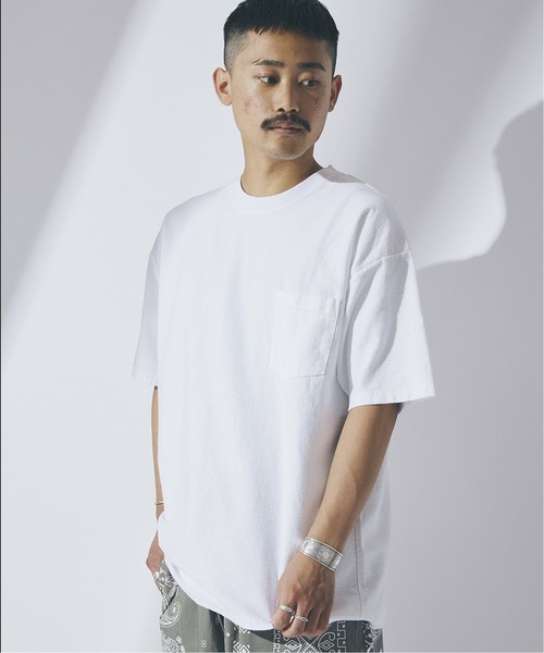 CalCru（カルクルー）の「【CAL CRU/カルクルー】 RIDGE ポケットT