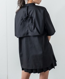 RASVOA | ケープデザインオーバーシャツ(シャツ/ブラウス)