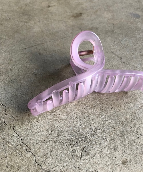 aller au lit（アレオリ）の「FT:アクリル　バンス（バレッタ/ヘアクリップ・レディース・ベージュ/ブラウン/パープル/グリーン・FREE）」の12枚目の写真