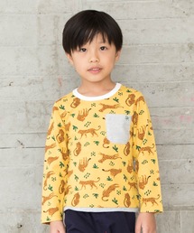 RAGMART（ラグマート）の「総柄プリントTシャツ（Tシャツ/カットソー・キッズ）」