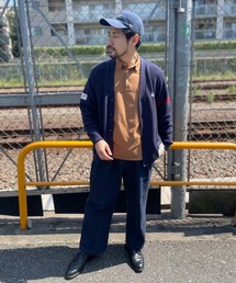 Munsingwear Grand-Slam | ビンテージ風レタードカーディガン(カーディガン/ボレロ)