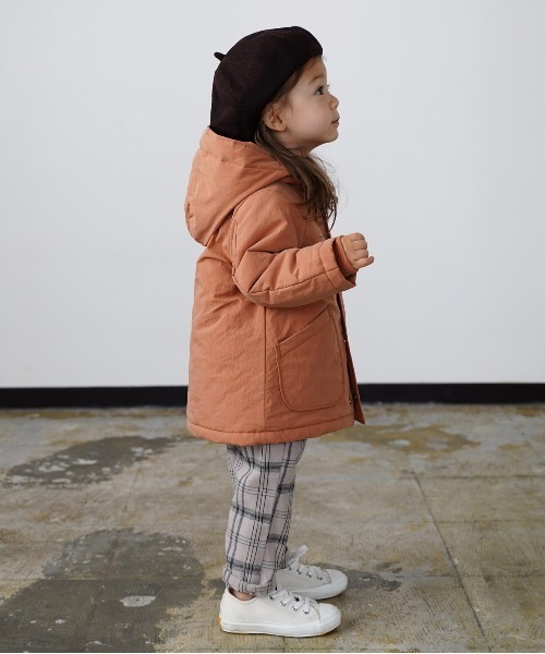 quoti use fith（クゥオティ　ユース　フィス）の「ネルチェックロングパンツ（その他パンツ・キッズ・ネイビー/アイボリー・130/90/100/110/80/120）」の10枚目の写真