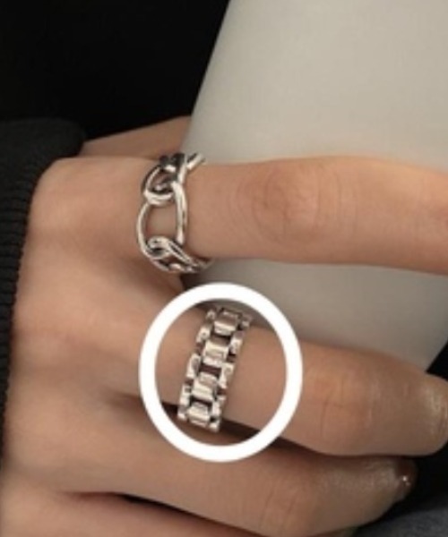 Vipoa(ヴィポア)の「マニッシュリング(リング・レディース・シルバー・FREE)」の3枚目の写真