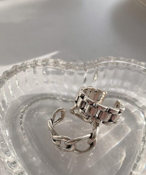 Vipoa(ヴィポア)の「マニッシュリング(リング・レディース・シルバー・FREE)」の2枚目の写真