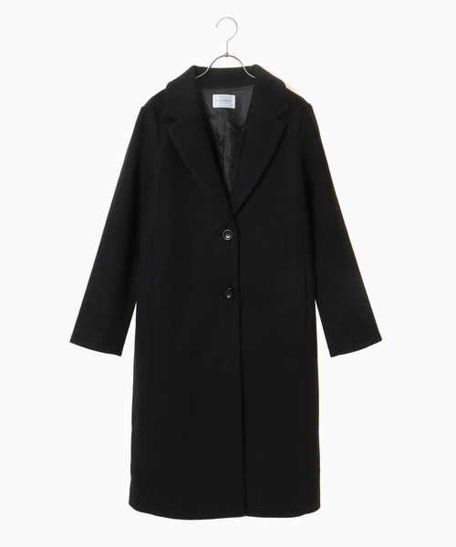 [新品未使用]ブラックハニーチリクッキー　チェスターコート　定価148,000円 新品未使用]ブラックハニーチリクッキー チェスターコート 定価