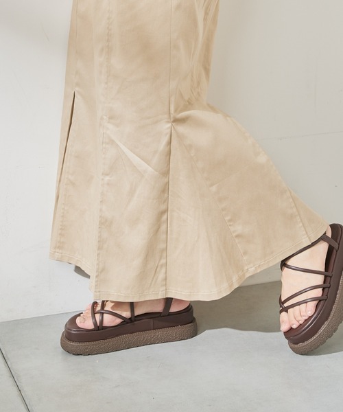 Chico（チコ）の「【Web限定サイズあり】マーメイドタイトスカート（スカート・レディース・ブラック/チャコールグレー/ブラウン/ライトベージュ・FREE/SMALL）」の15枚目の写真