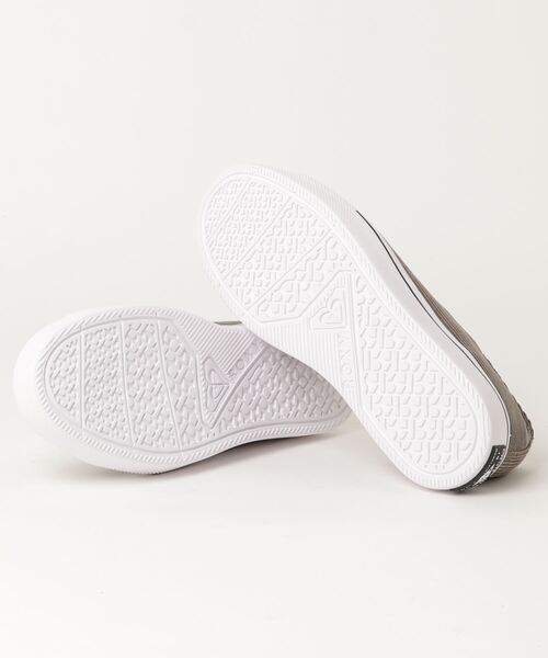 ROXY(ロキシー)の「ROXY/ロキシー スニーカー コーデュロイ 軽量 RFT214400(スニーカー・レディース・ベージュ/グレー/オレンジ・23.0cm/25.0cm/24.0cm/24.5cm/23.5cm)」の4枚目の写真