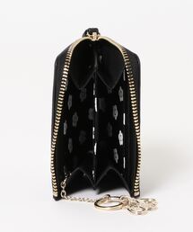 【新品未使用品】マリークワント　デイジーチャームポイントパース　黒 MARY QUANT（マリークワント）の「デイジーチャームポイント