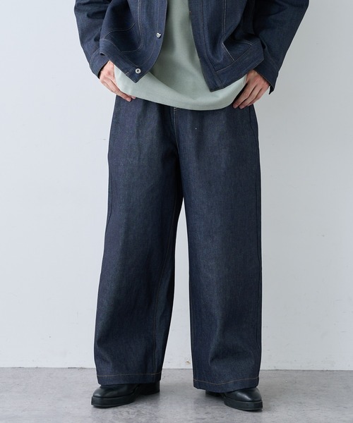 Lui's(ルイス)の「12oz インディゴスーパーワイドデニム(デニムパンツ・メンズ・インディゴブルー・SMALL/MEDIUM)」の5枚目の写真