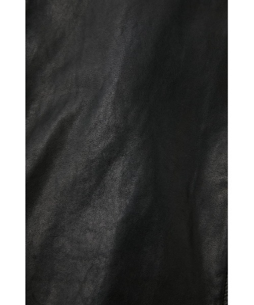 MOUSSY(マウジー)の「LEATHER RIDERS ジャケット(ライダースジャケット・レディース・ブラック・FREE)」の15枚目の写真