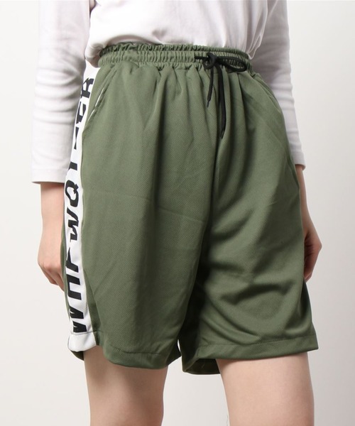 CHEATFULLDAYS(チートフルデイズ)の「スポーツウェア ハーフパンツ ユニセックス(スポーツグッズ・レディース・ブラック/グレー/ピンク/グリーン・2L/3L/4L/M/L)」の8枚目の写真