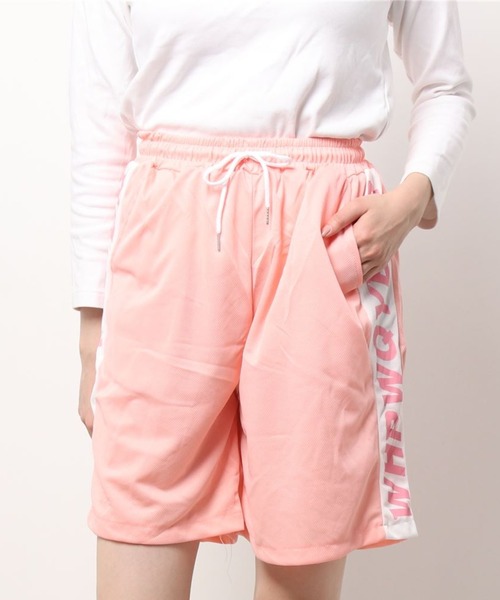 CHEATFULLDAYS(チートフルデイズ)の「スポーツウェア ハーフパンツ ユニセックス(スポーツグッズ・レディース・ブラック/グレー/ピンク/グリーン・2L/3L/4L/M/L)」の12枚目の写真