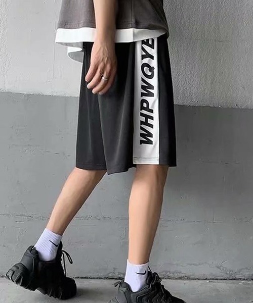 CHEATFULLDAYS(チートフルデイズ)の「スポーツウェア ハーフパンツ ユニセックス(スポーツグッズ・レディース・ブラック/グレー/ピンク/グリーン・2L/3L/4L/M/L)」の16枚目の写真