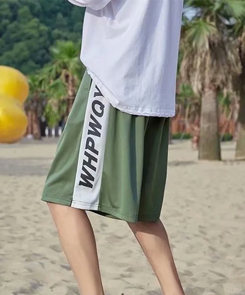 CHEATFULLDAYS(チートフルデイズ)の「スポーツウェア ハーフパンツ ユニセックス(スポーツグッズ・レディース・ブラック/グレー/ピンク/グリーン・2L/3L/4L/M/L)」の19枚目の写真