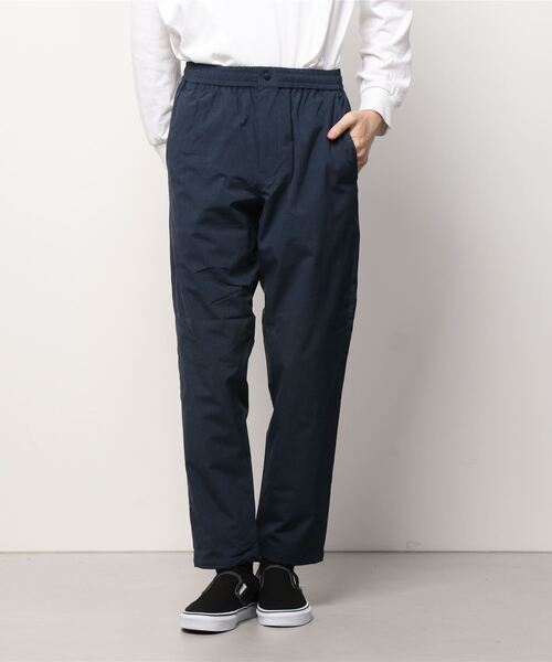 Blue Standard (ブルースタンダード)の「【BLUE STANDARD/ブルースタンダード】撥水防風ストレッチイージーパンツ ウエストゴム仕様 総裏ラッセルメッシュ 耐水圧10000mm(その他パンツ・メンズ・杢グレー/ブラック/ブルー/ネイビー・SMALL/MEDIUM/LARGE/X-LARGE)」の4枚目の写真
