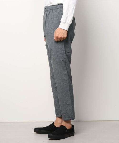Blue Standard (ブルースタンダード)の「【BLUE STANDARD/ブルースタンダード】撥水防風ストレッチイージーパンツ ウエストゴム仕様 総裏ラッセルメッシュ 耐水圧10000mm(その他パンツ・メンズ・杢グレー/ブラック/ブルー/ネイビー・SMALL/MEDIUM/LARGE/X-LARGE)」の5枚目の写真