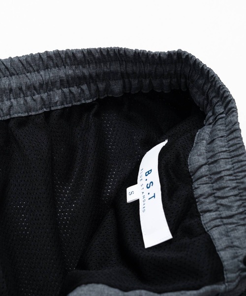 Blue Standard (ブルースタンダード)の「【BLUE STANDARD/ブルースタンダード】撥水防風ストレッチイージーパンツ ウエストゴム仕様 総裏ラッセルメッシュ 耐水圧10000mm(その他パンツ・メンズ・杢グレー/ブラック/ブルー/ネイビー・SMALL/MEDIUM/LARGE/X-LARGE)」の10枚目の写真