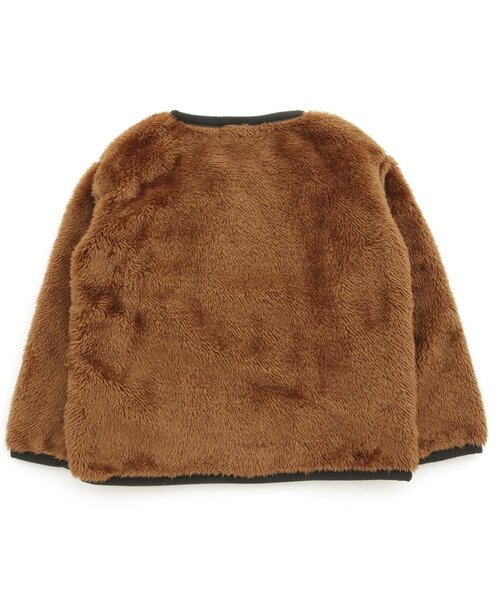 F.O.KIDS（エフオーキッズ）の「ファーフリースジャケット（テーラードジャケット・キッズ・ブラウン/カーキ/ベージュ・100/80/90/130/95/120/110/140）」の15枚目の写真