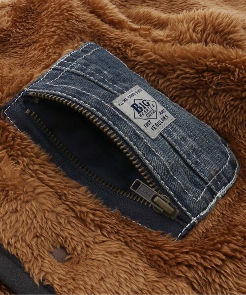 F.O.KIDS（エフオーキッズ）の「ファーフリースジャケット（テーラードジャケット・キッズ・ブラウン/カーキ/ベージュ・100/80/90/130/95/120/110/140）」の8枚目の写真