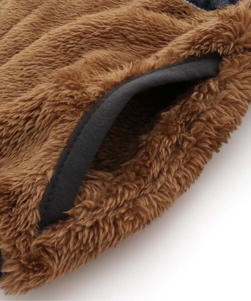 F.O.KIDS（エフオーキッズ）の「ファーフリースジャケット（テーラードジャケット・キッズ・ブラウン/カーキ/ベージュ・100/80/90/130/95/120/110/140）」の5枚目の写真