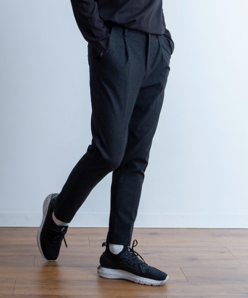 Universal Style Wear(ユニバーサルスタイルウェア)の「Universal Style Wear TEC ワンダー パンツ(スラックス・メンズ・ブラック/ネイビー/グレー・LARGE/MEDIUM/X-LARGE)」の2枚目の写真