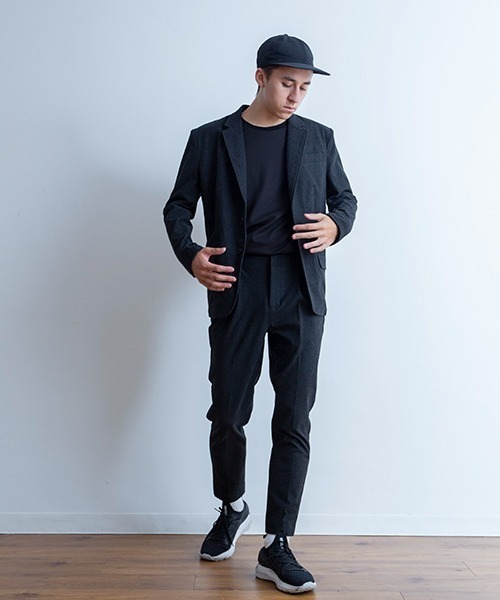 Universal Style Wear(ユニバーサルスタイルウェア)の「Universal Style Wear TEC ワンダー パンツ(スラックス・メンズ・ブラック/ネイビー/グレー・LARGE/MEDIUM/X-LARGE)」の4枚目の写真