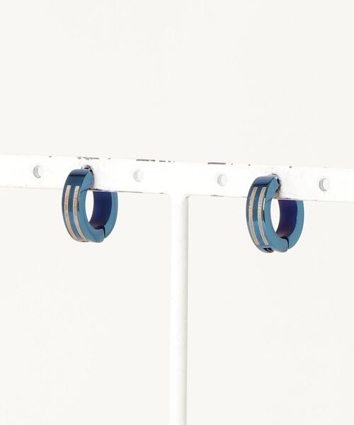 FUNALIVE（ファンアライブ）の「JON ステンレスイヤーカフ 両耳セット シンプル（イヤーカフ・メンズ・ブルー/ブラック/ゴールド系その他/ブラック系その他/ブルー系その他2/ゴールド/シルバー/ブルー系その他・FREE）」の6枚目の写真