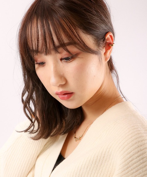 FUNALIVE（ファンアライブ）の「JON ステンレスイヤーカフ 両耳セット シンプル（イヤーカフ・メンズ・ブルー/ブラック/ゴールド系その他/ブラック系その他/ブルー系その他2/ゴールド/シルバー/ブルー系その他・FREE）」の17枚目の写真